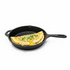 Human Hydro Pre-Seasoned Cast Iron Fry Pan 26cm 1.9kg Naturally Nonstick Gas Induction Frying Searing Sautéing