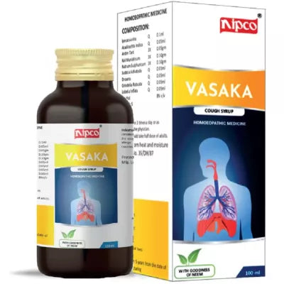Nipco Vasaka Cough Syrup - 100 ml