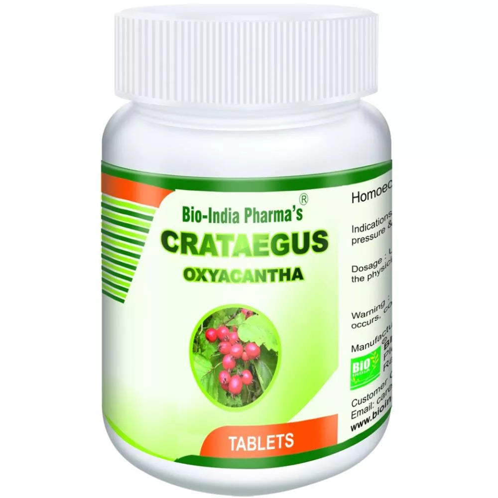 Bio India Crataegus Oxyacantha Tablet - 20 gm