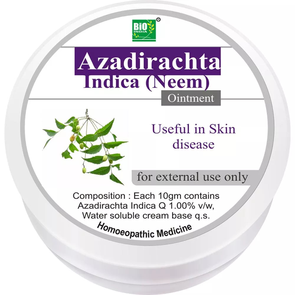Bio India Azardiracta Indica (Neem) Ointment - 30 gm