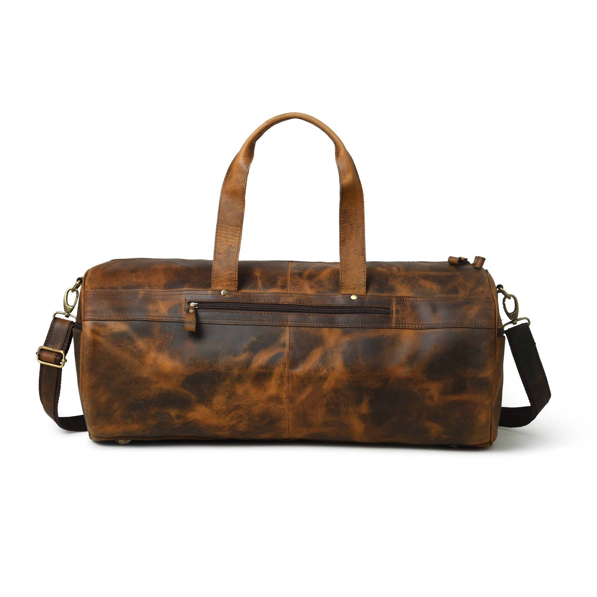 CraftShades 24 Inch buffalo leather duffle bag – Travel,Gym
