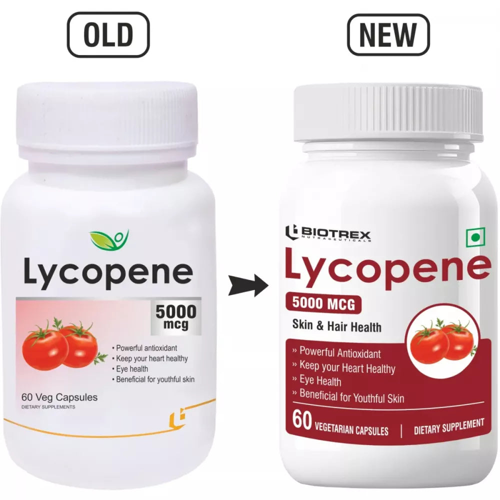 Biotrex Lycopene 5000mcg - 60 tabs