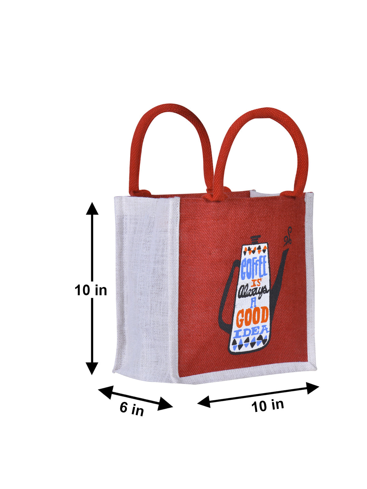 Jute Cottage Coffee Zipper Lunch