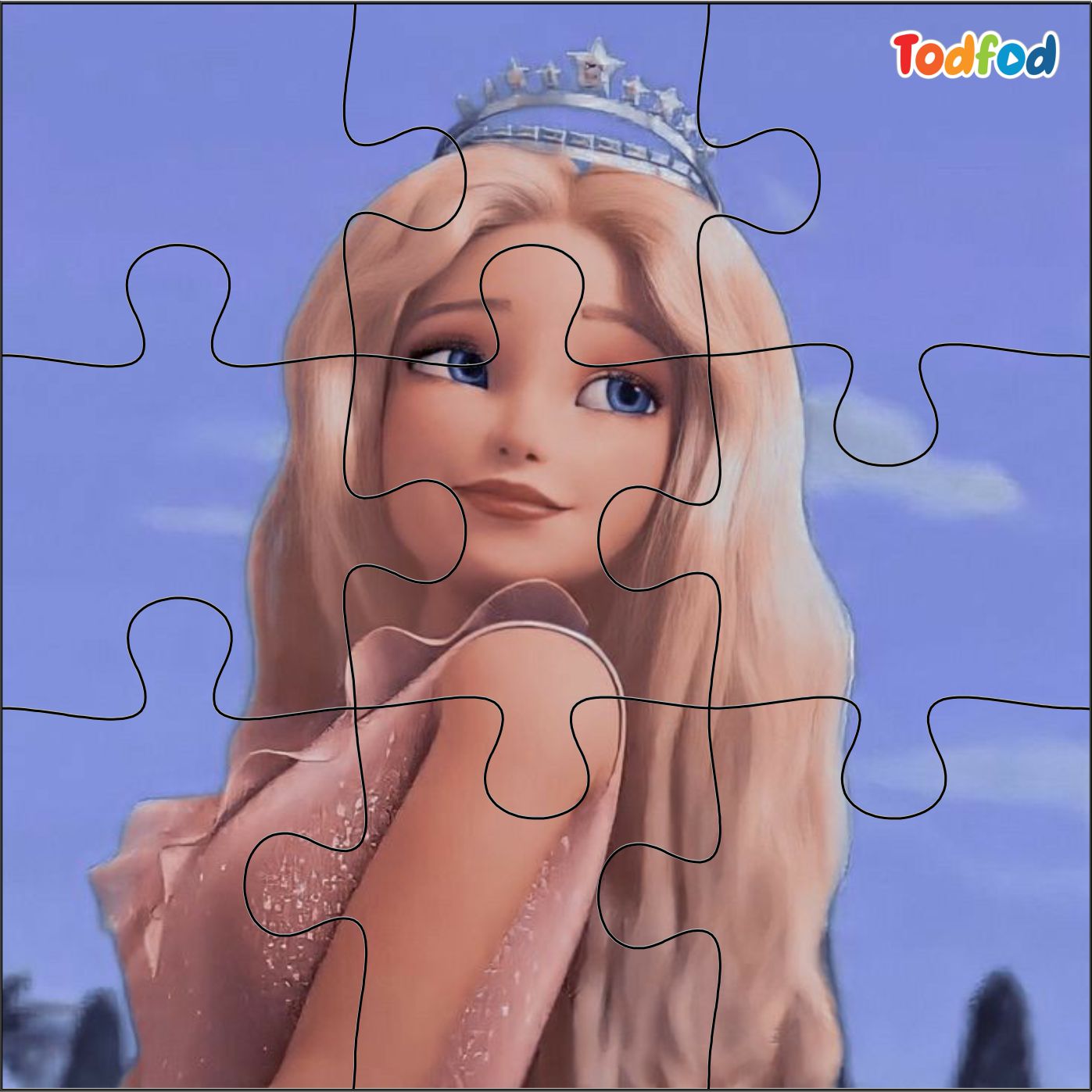 Wooden Jigsaw Puzzles - Disney Barbie Girls Anime Cartoon Characters
