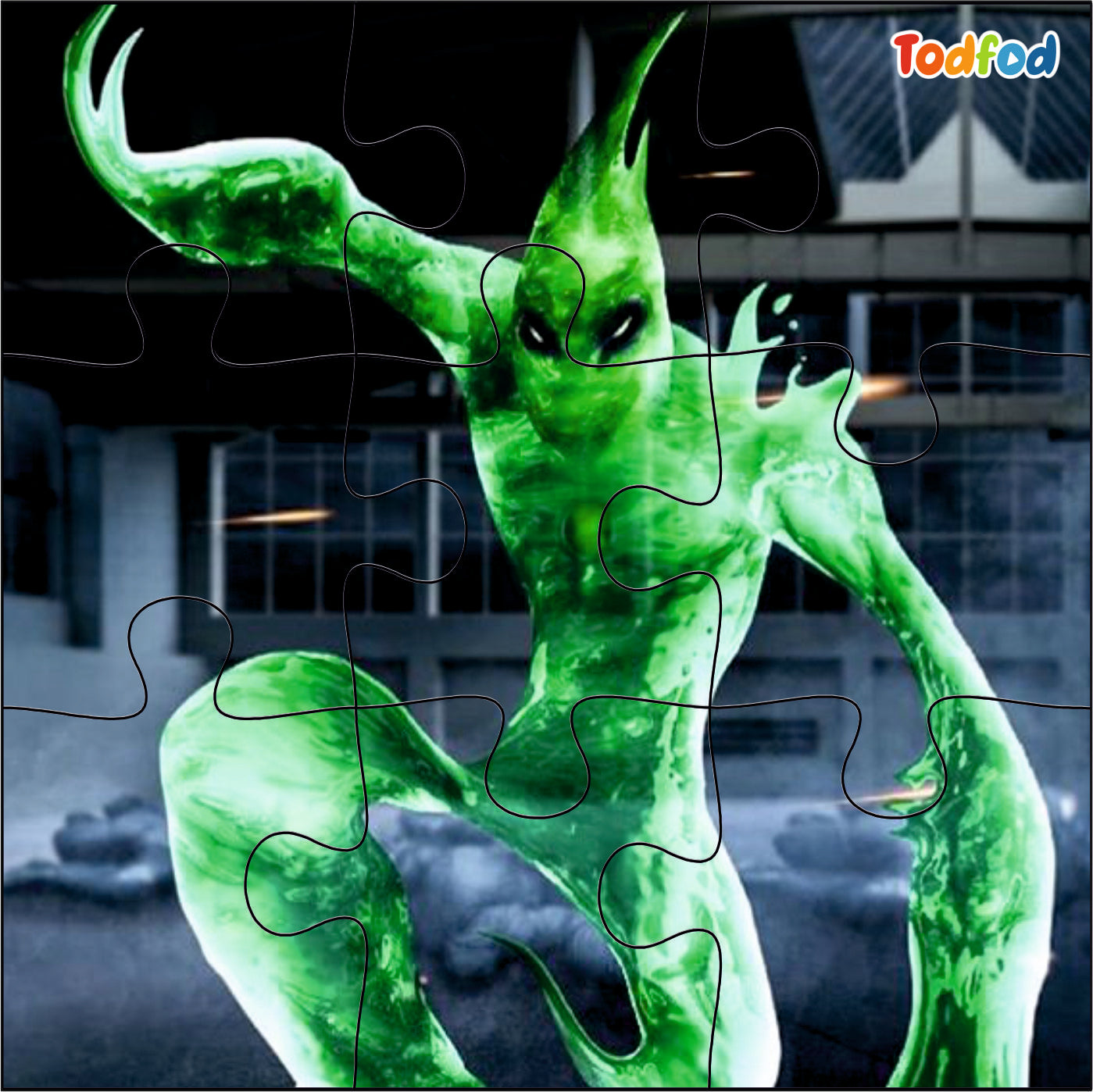 Wooden Jigsaw Puzzles - Ben 10 Anime Cartoon Characters