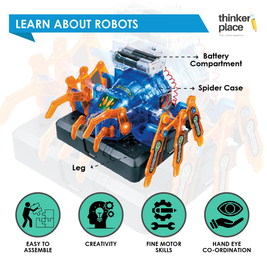 DIY Robotic Spider - Learn about Robots