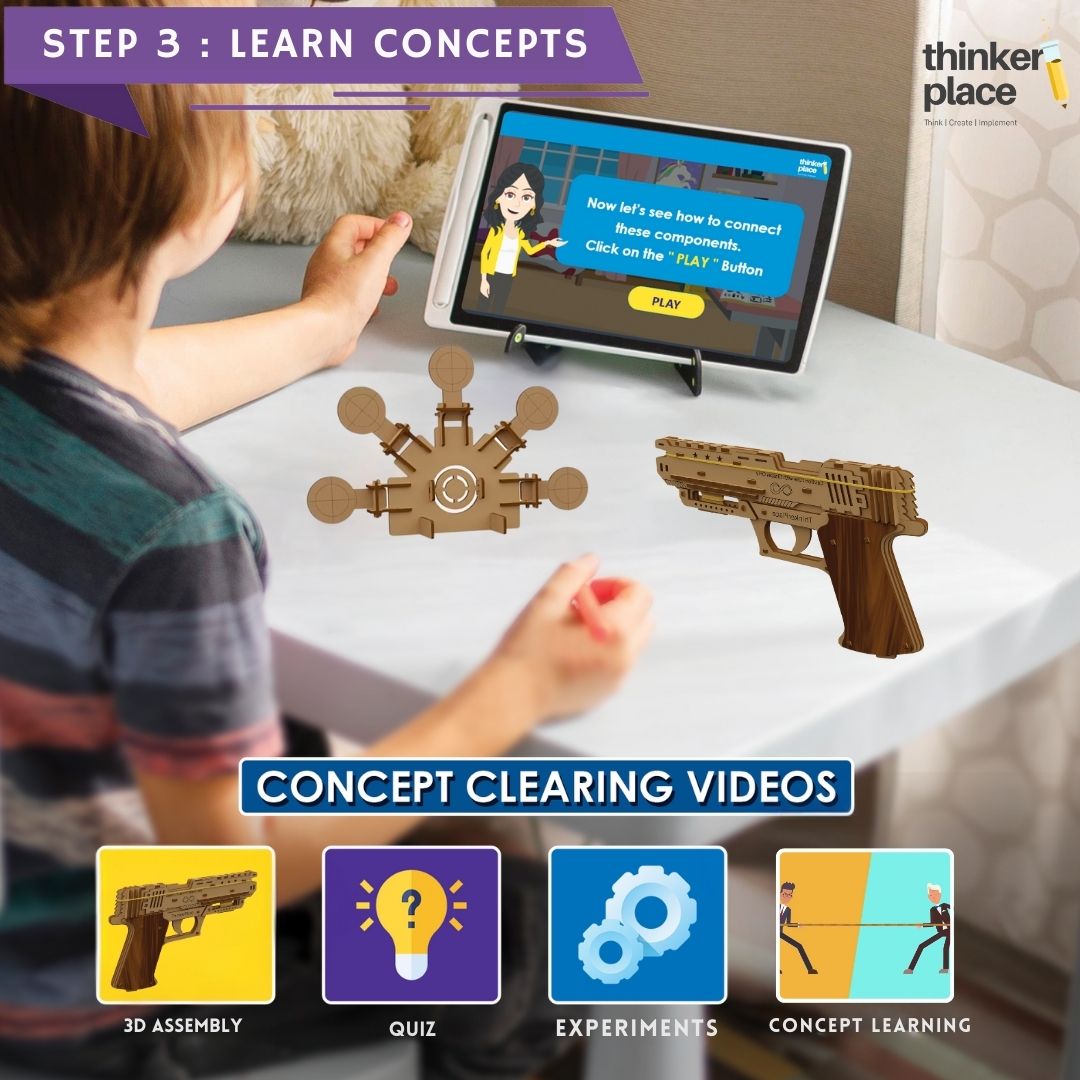 DIY Blaster Gun- Learn about Force