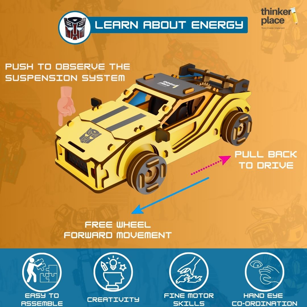 Transformers Bumblebee DIY Car- Learn about Energy