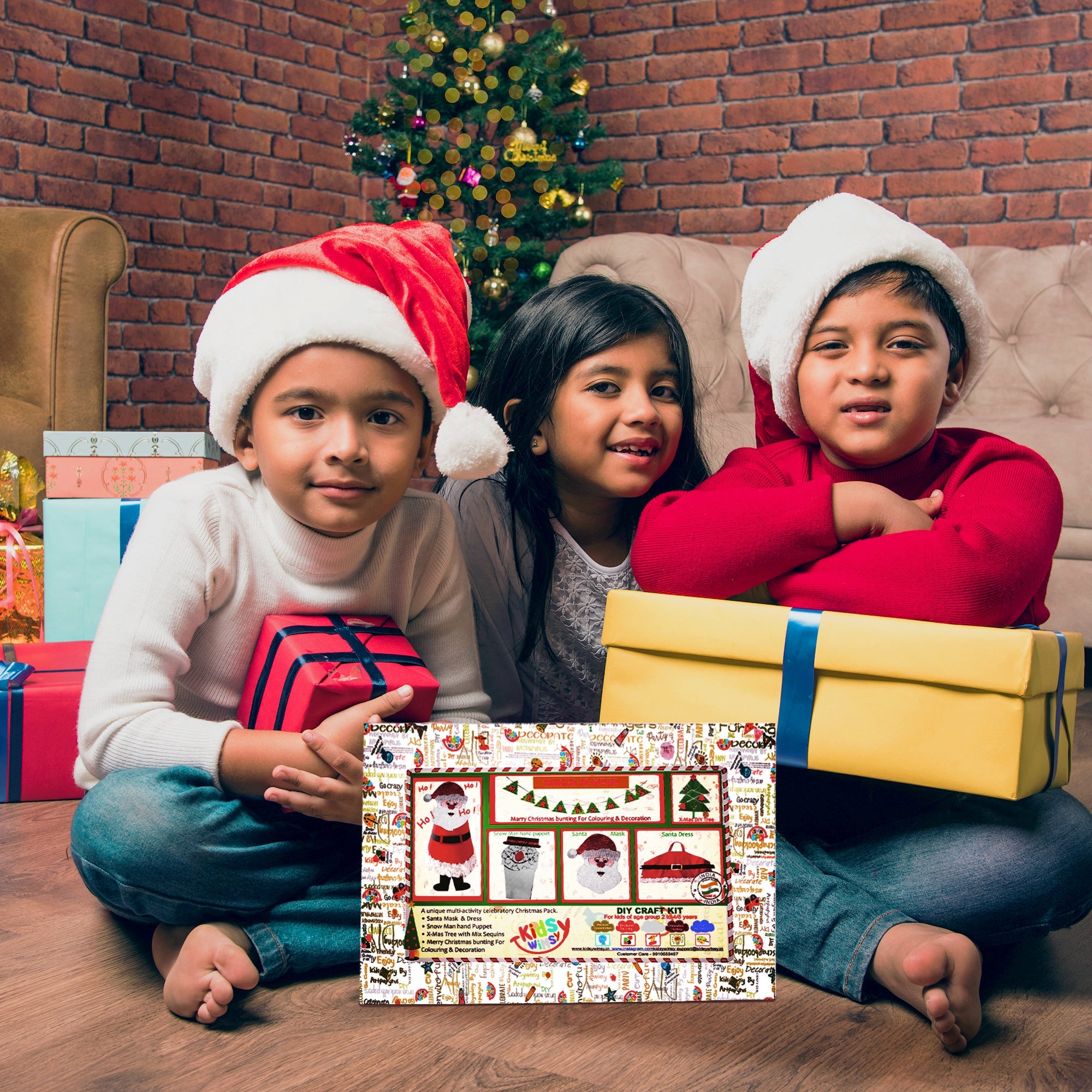 SANTA IS HERE