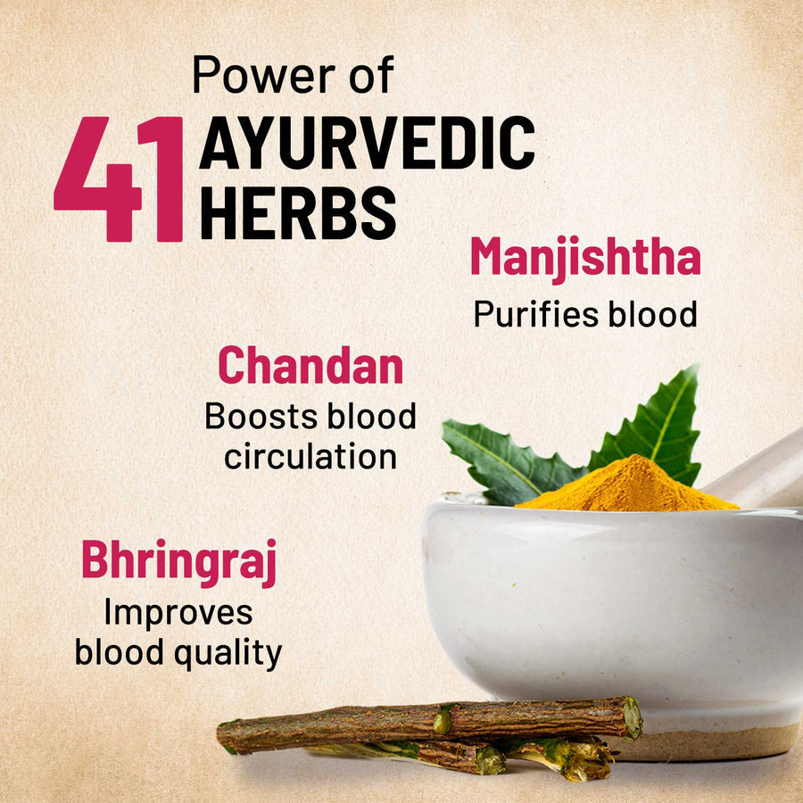 Gynoveda Brihat Manjishthadi Ghanvati Tablets - 240 Tabs