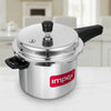 Impex EP5 5 Litre Stainless Steel Pressure Cooker Induction Base Sandwich Bottom Silver