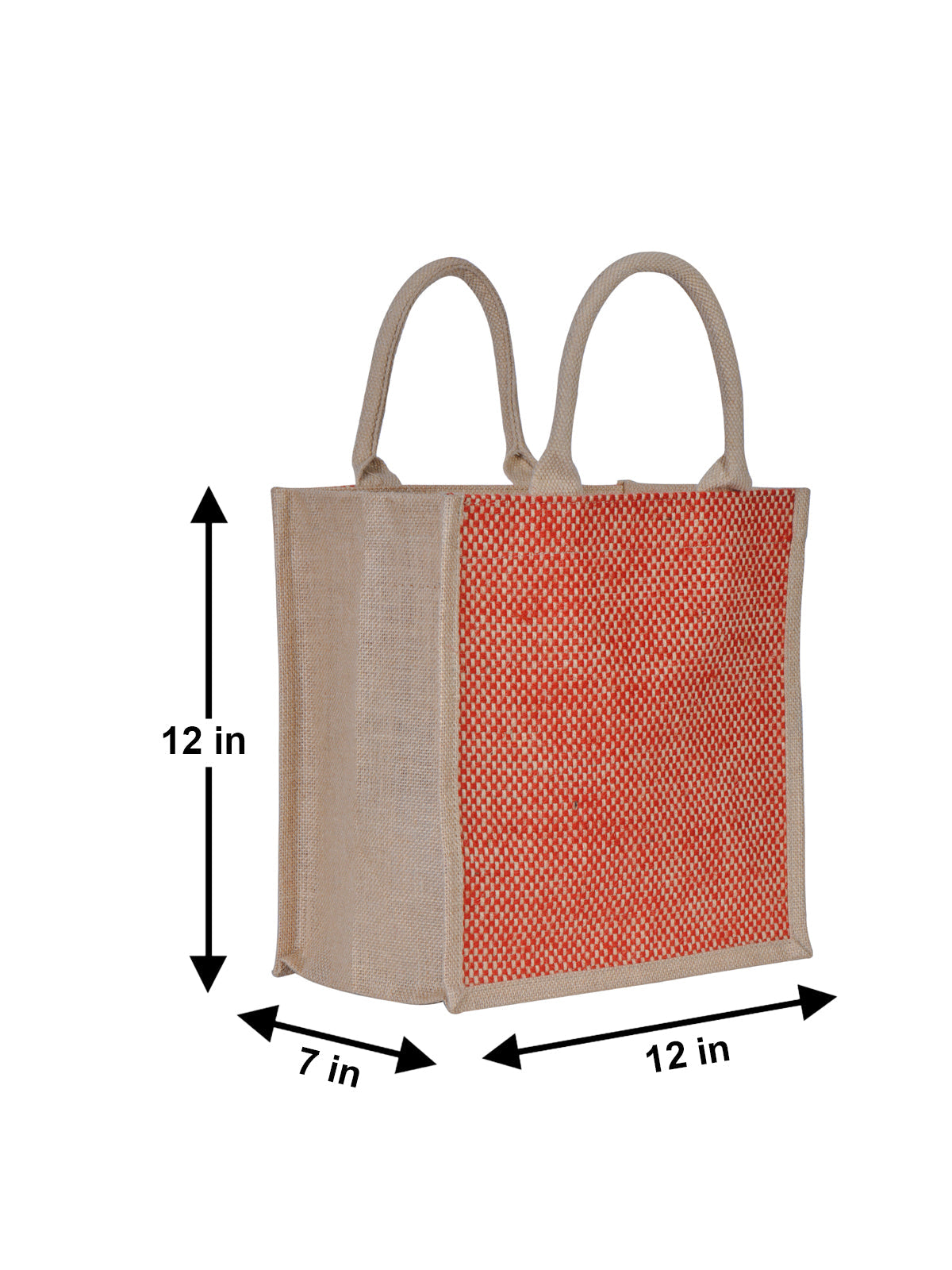 Jute Cottage Mat Weave Lunch Bags