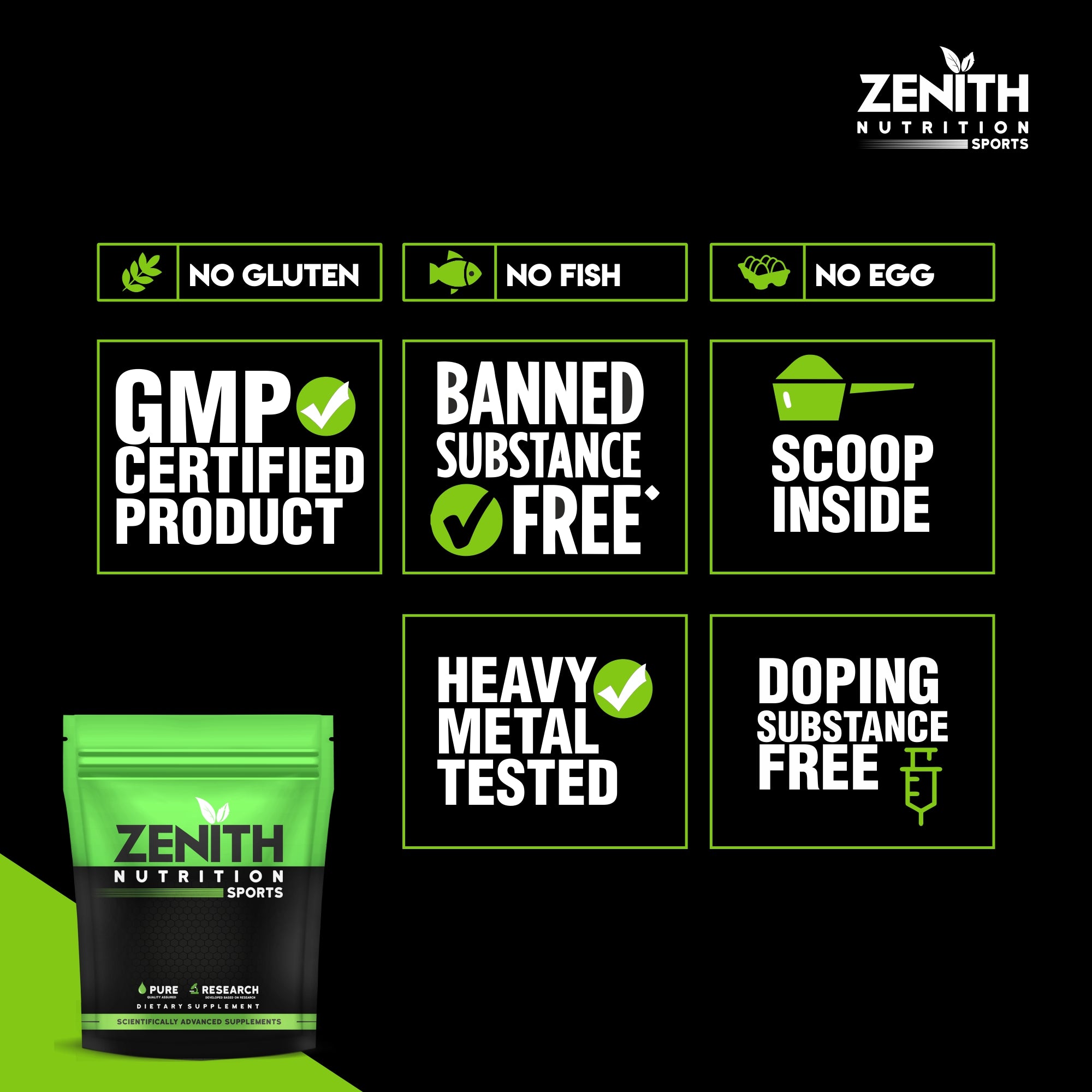 Zenith Sports Mass Gainer with Enzyme blend