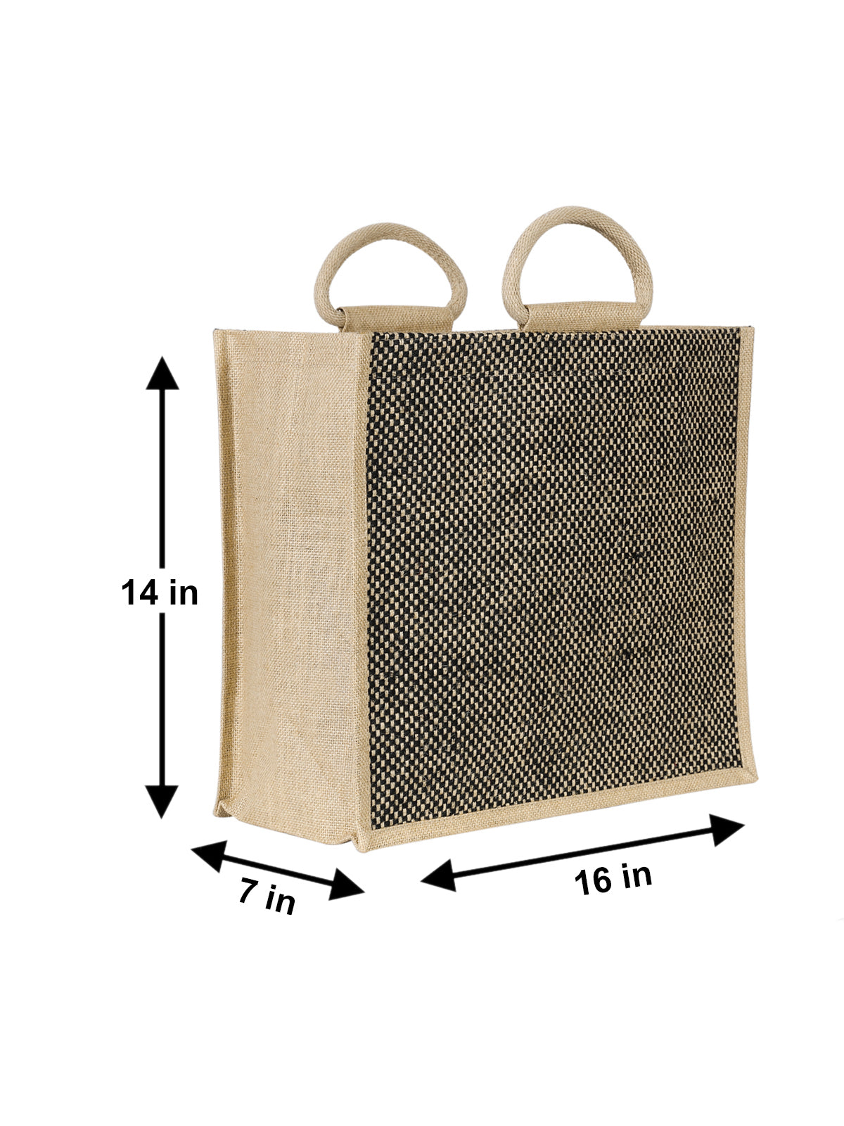 Jute Cottage Mat Weave Zipper