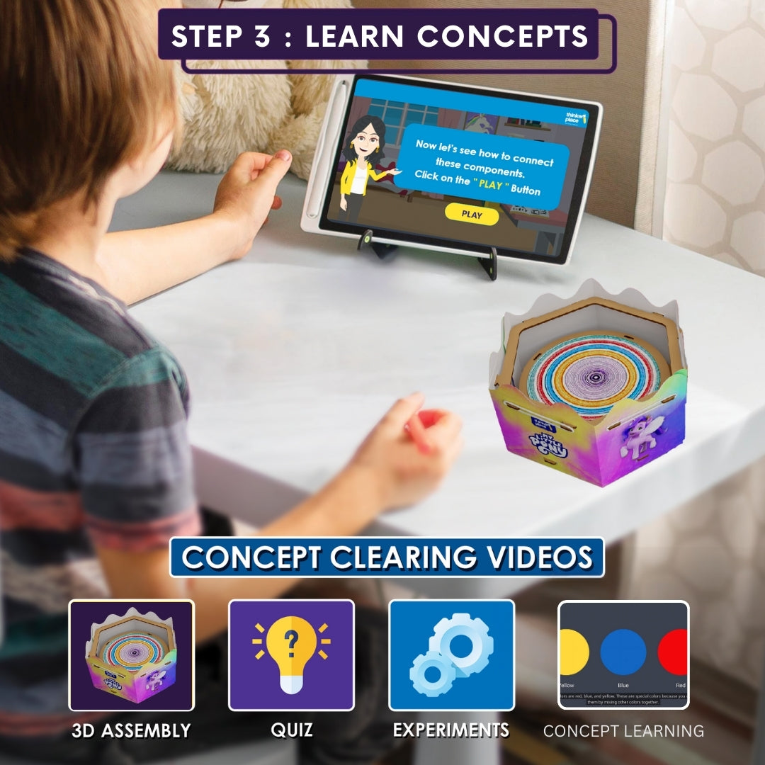 My Little Pony DIY Spin Art Machine - Learn about Colors