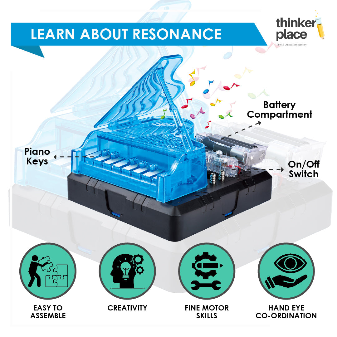 DIY Amazing Piano Kit - Learn about Resonance