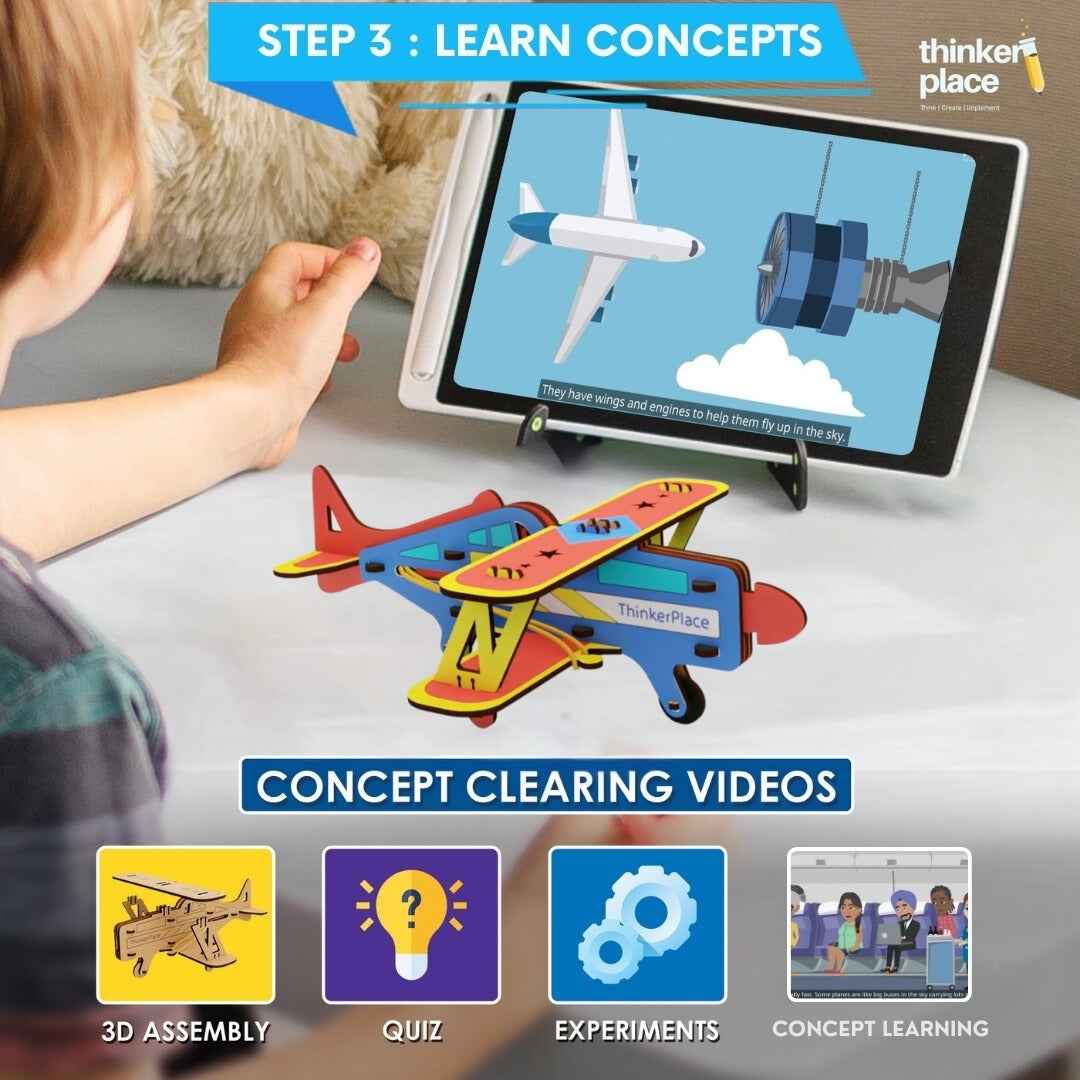 DIY Fighter Plane- Learn about Planes