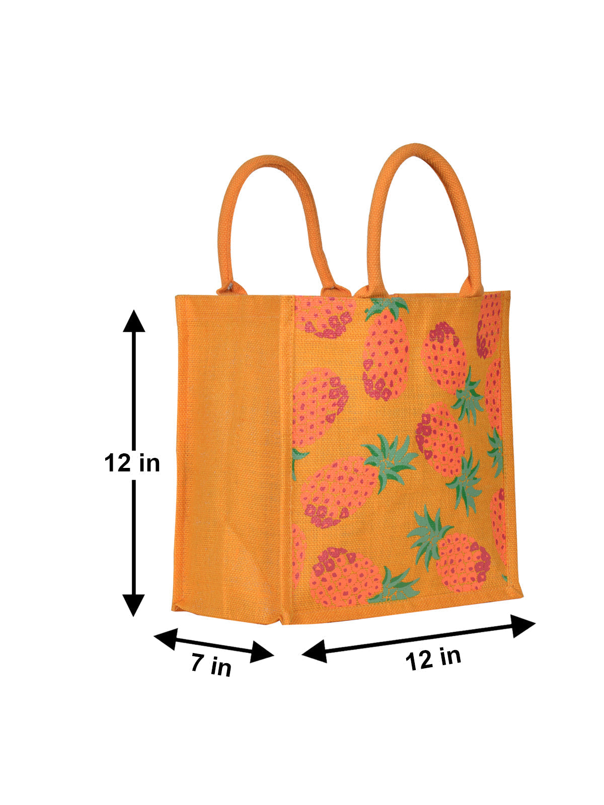 Jute Cottage Pineapple Print Lunch Bag