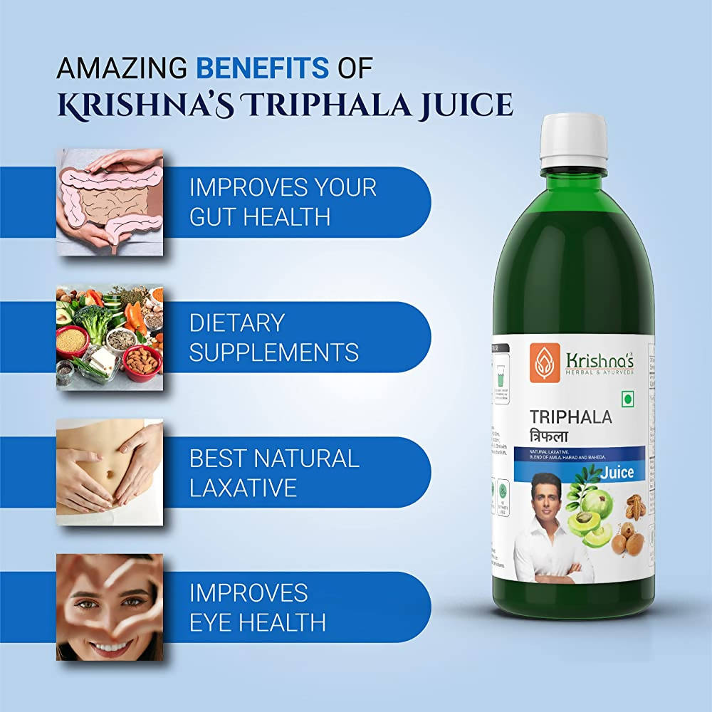 Krishna's Herbal & Ayurveda Triphala Juice - 500 ml