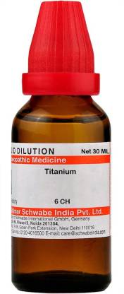 Dr. Willmar Schwabe India Titanium Dilution