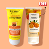 Richfeel Naturals Sunshield SPF 60 with Free Face Wash