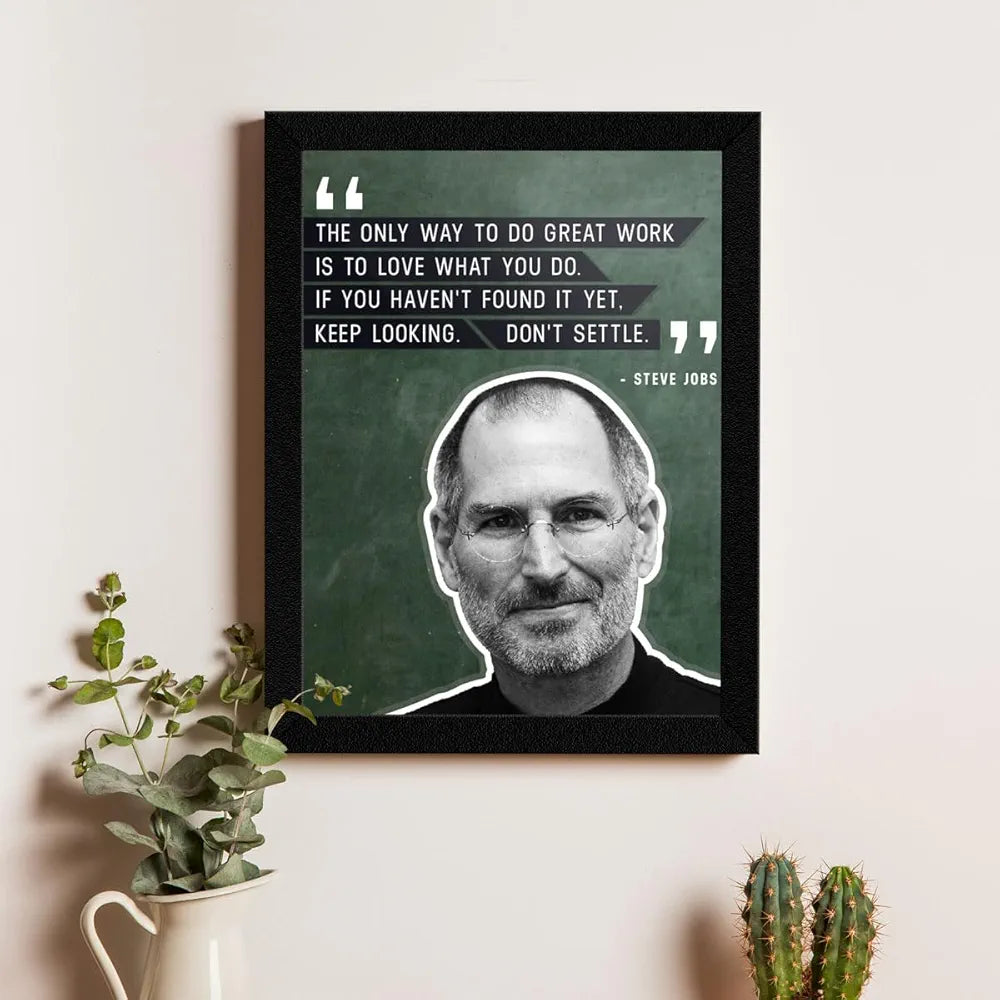 ArtX Paper Famous Scientists Motivational Quotes Wall Frame Art Painting Set of 4