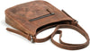 Hunter Leather Sling Cross-BodyBag for Girls And Women | Brown