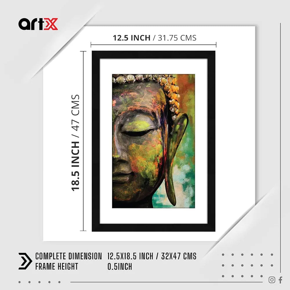 ArtX Paper Watercolor Wall Art Painting Multicolor Abstract