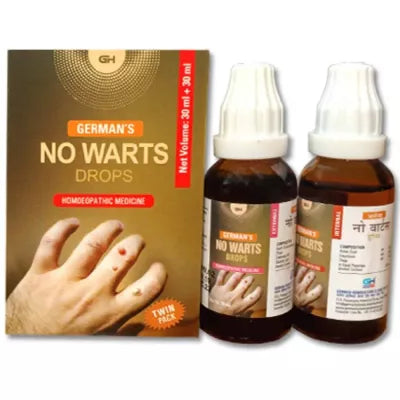 German's No Warts Drop Pack of 2 - 30 ml