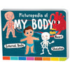 Majestic Book Club Picturepedia of My Body Board Book for Kids Age 2+