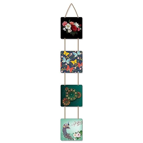 Angel Infinite Vintage Designer Wooden Wall Hanging For Home Office Gift Living Room Wall Decoratio