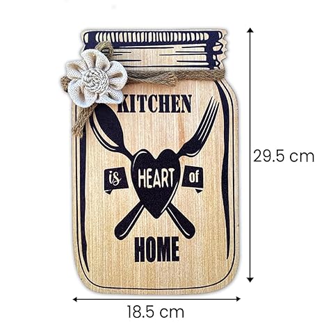 Sehaz Artworks Wooden Jar Wall Hangings Home Décor Items Home Decoration Items - Jar-0006