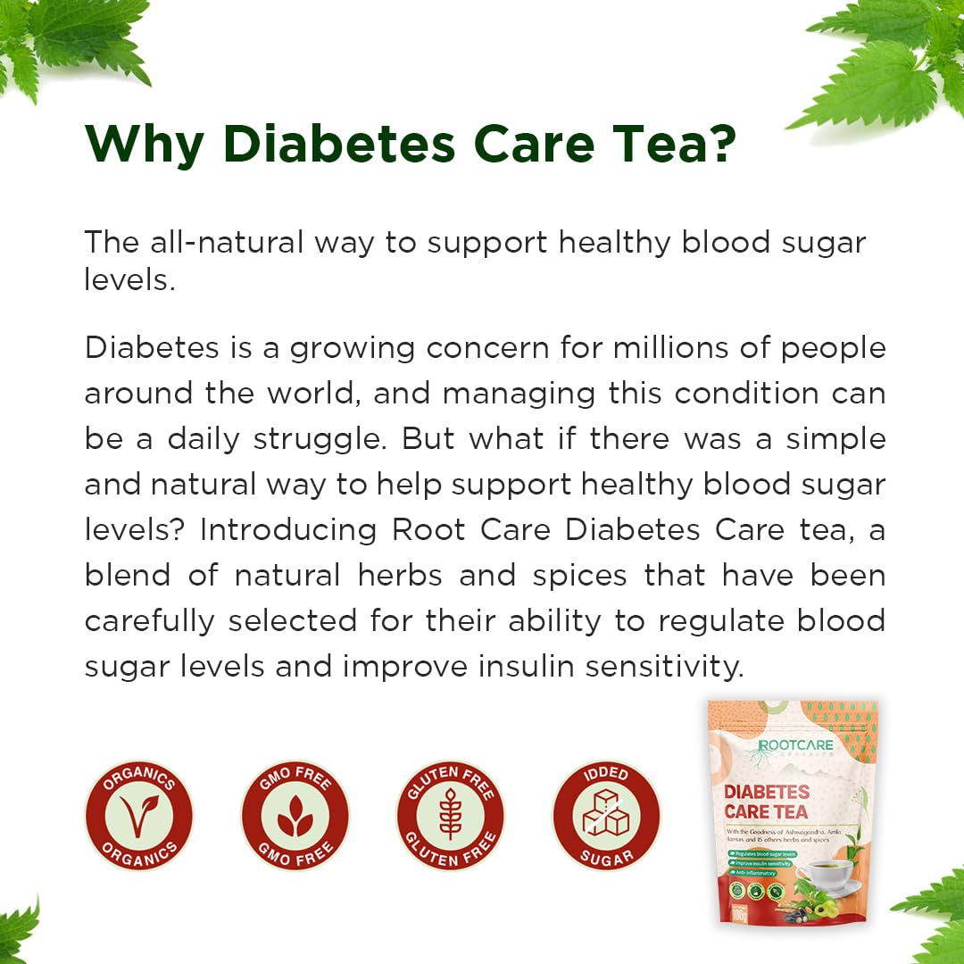 Rootcare Organics Ayurvedic Diabetes Care - 100 gms