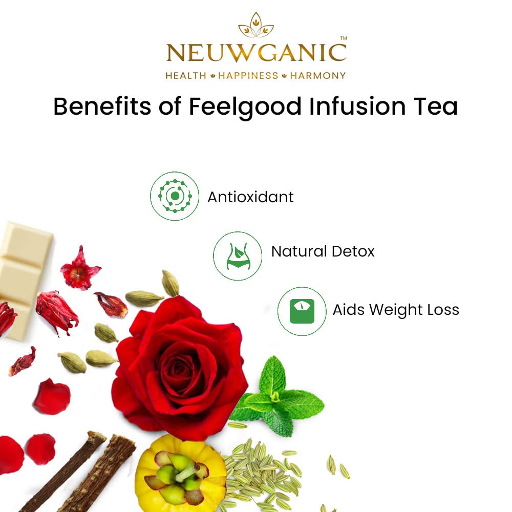 Neuwganic Feel Good Infusion Tea - 100 Grams