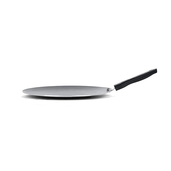 Sumeet 2.6mm Non stick Concave/Roti Tawa - 28cm Dia (Silver)