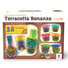 Toykraftt Terracotta Bonanza Pot Painting Kit Mandala Designs Art & Craft for Kids 7+ Years