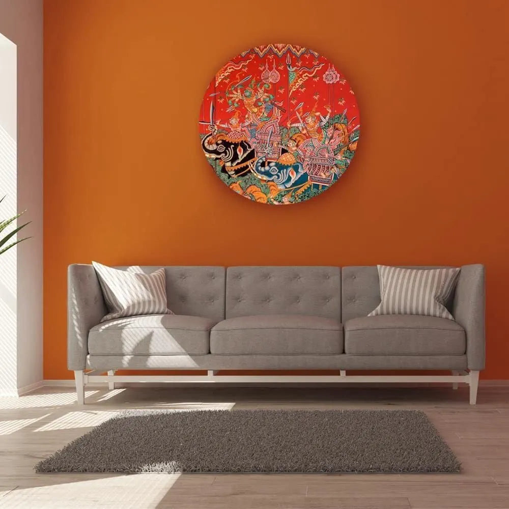 The Artment your Artistic Apartment Caught in Action Canvas
