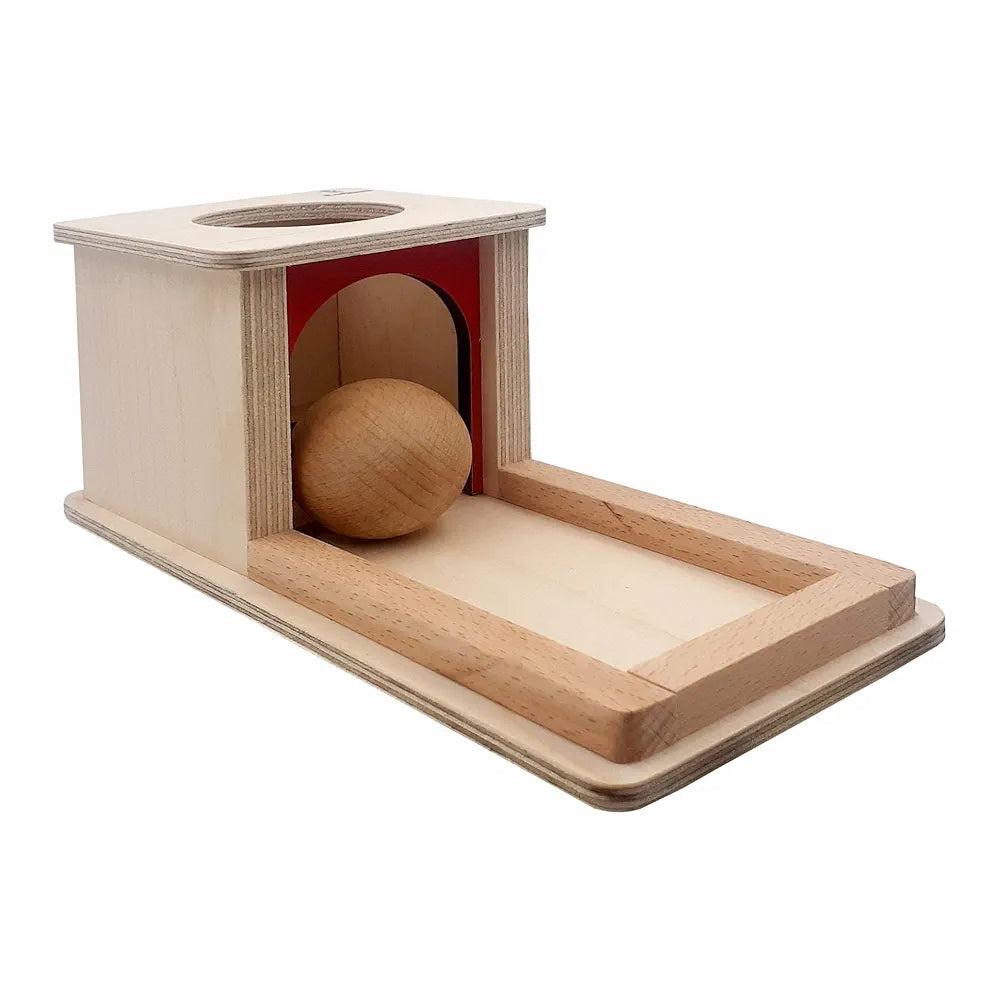 Tantrums Montessori Object Permanence Box with Tray and Ball Montessori Toys for Infant 6-12 Month 1 Year Old Toddlers | Early Childhood Development Learning Toys for Motor Skill Development