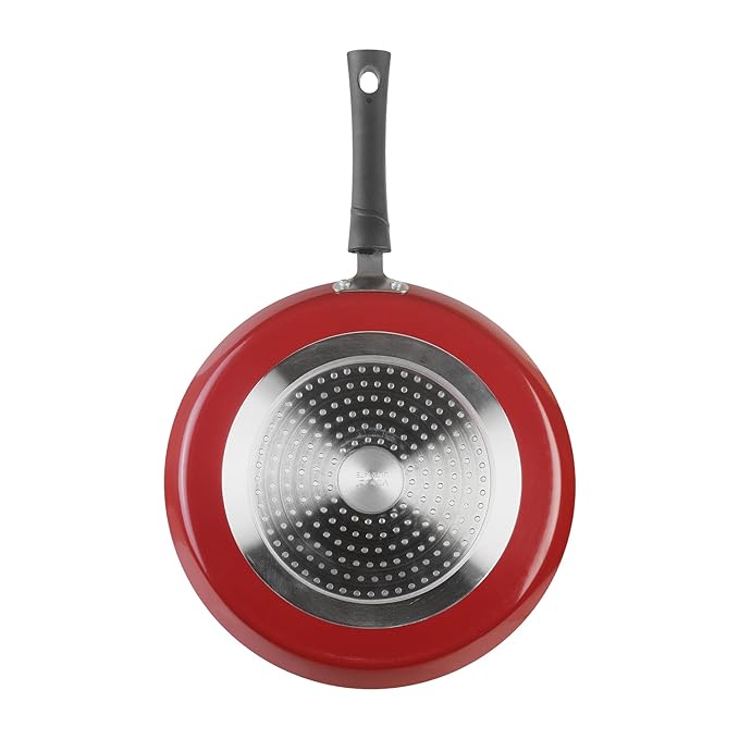 Vinod Popular Non Stick Dosa Tawa 30 Cm With Sturdy Riveted and Virgin Bakelite Handle | Induction and Gas Stove Friendly | Non Toxic