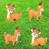 Satyam Kraft Resin 1 Set Deer Miniature Figurines