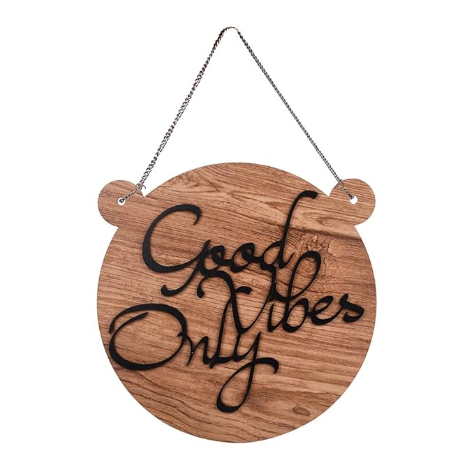 Sehaz Artworks Wall Hangings Good Vibe Only Home Decor Items Stylish Living Room Living Room Bedroom
