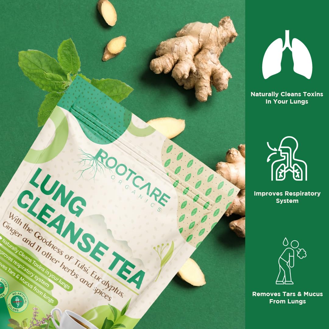 Rootcare Organics Lung Cleanse Tea - 100 gms
