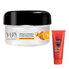 Sara Beauty Ubtan D-TANÂ® Facemask with Vitamin C and Turmeric for glowing skin - 330gm with Radiance D-TANÂ® Face Wash - 100gm