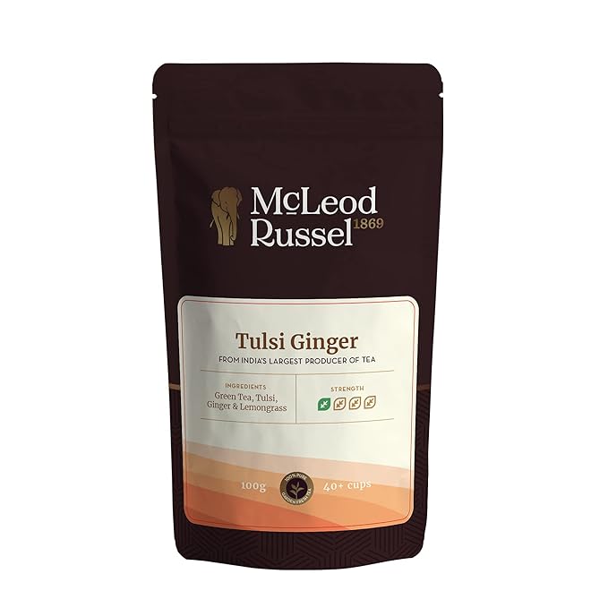 McLeod Russel 1869 Tulsi Ginger Green Tea - 100 gms