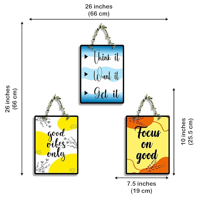 Sehaz Artworks Welcome Home Wall Hanging Wall Decoration Items for Living Room