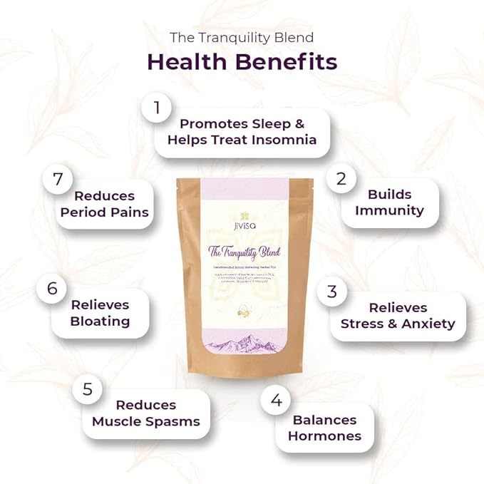 Jivisa Tranquility Blend Herbal Tea - 50 gms