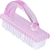 Omidazzle Midazzle Handle Grip Nail Brush Fingernail Cleaner Pedicure Scrub Foot Brushes Toes Cleaning Tool Kit