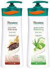 Himalaya Herbals Aloe and Cucumber Refreshing Body Lotion & Cocoa Butter Intensive Body Lotion Combo