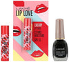 LAKMÃ‰ Insta Eye Liner, Black, 9 ml & Lip Love Chapstick Lip Balm, Spf15, Cherry, 4.5 gms