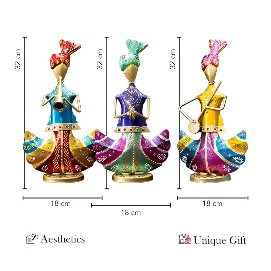 Ekhasa Nostrae Metal Show Pieces Rajasthani Musicians 5